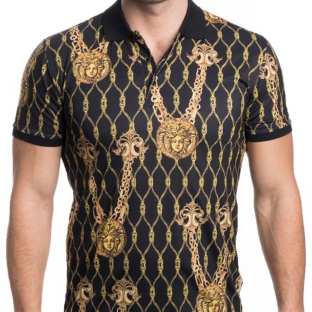 All over printed Polo
